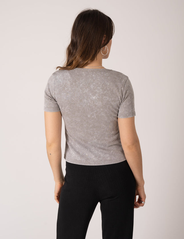 Tun Tee Washed Light Grey One Size - Things I Like Things I Love