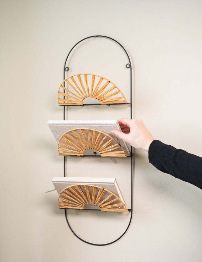 Wall Magazine Holder Rotan - Things I Like Things I Love